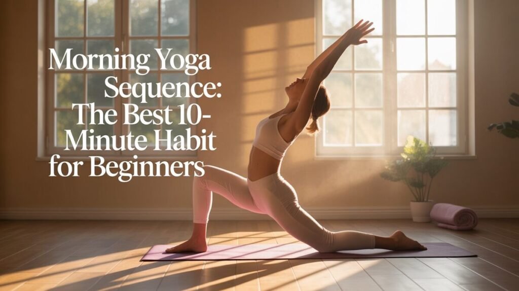 Morning yoga sequence