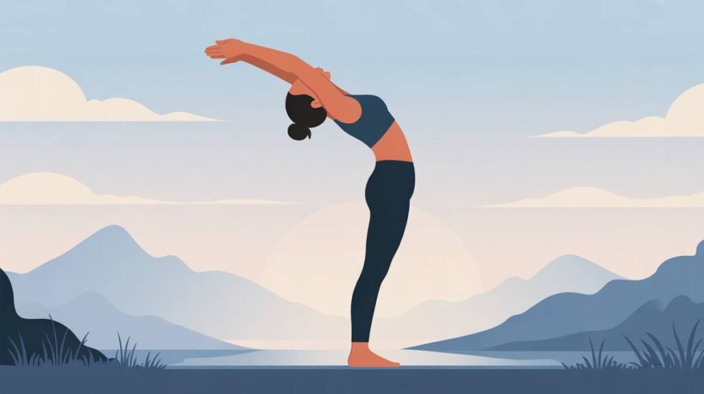 Mountain Stretch pose